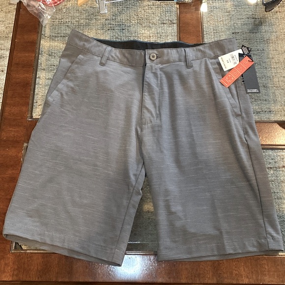 NWT Burnside 360 Hybrid Land & Sea Mens Shorts 34 Stretch quick dry, Grey NWT - Picture 13 of 14